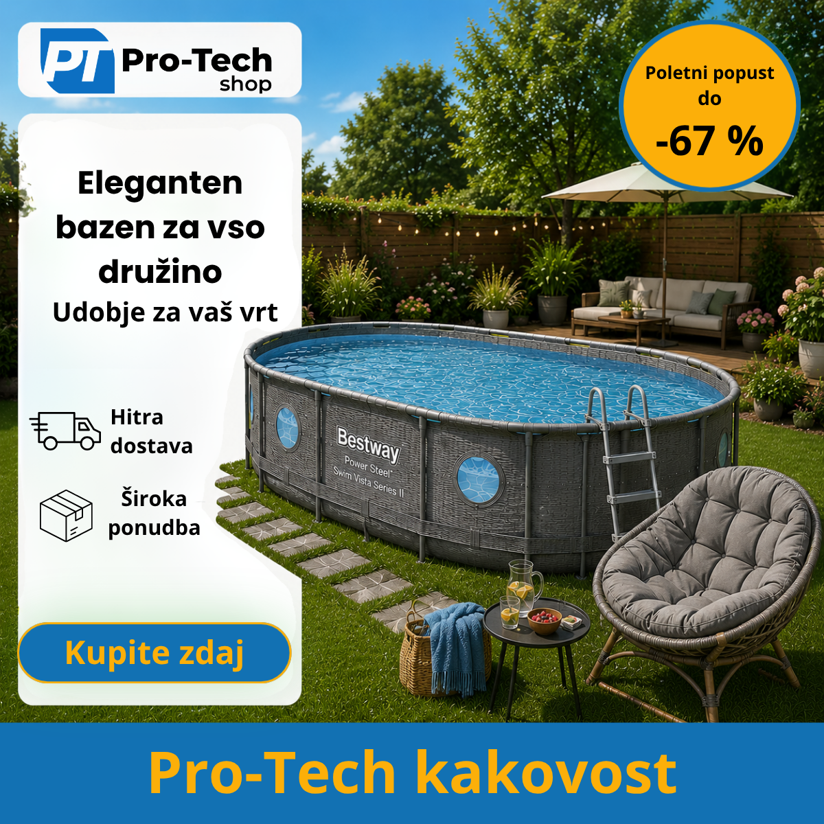 Pro-Tech shop.si Facebook ad