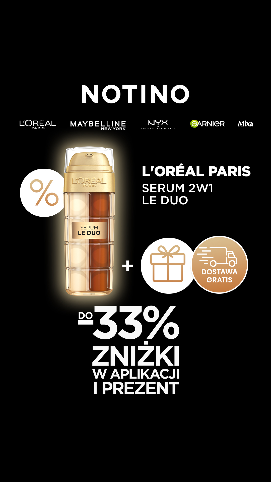 Notino Facebook ad