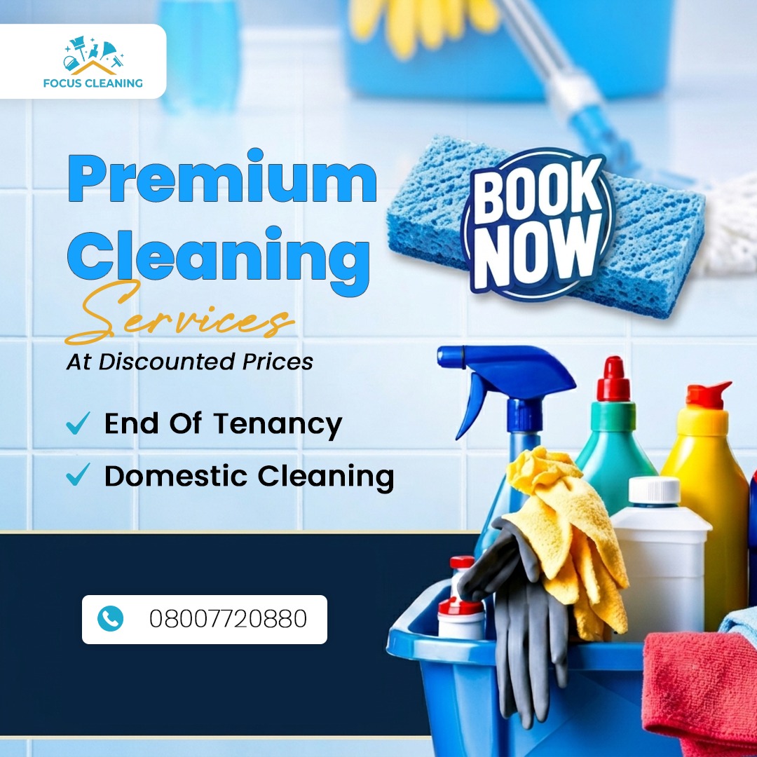 Focus Cleaning Facebook ad