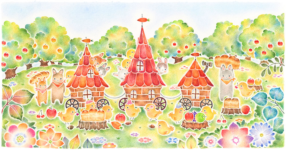 Atelier RiLi, アトリエ リリ Facebook ad: ⋆˖* にんじんキャラバンのお昼ごはん *˖⋆