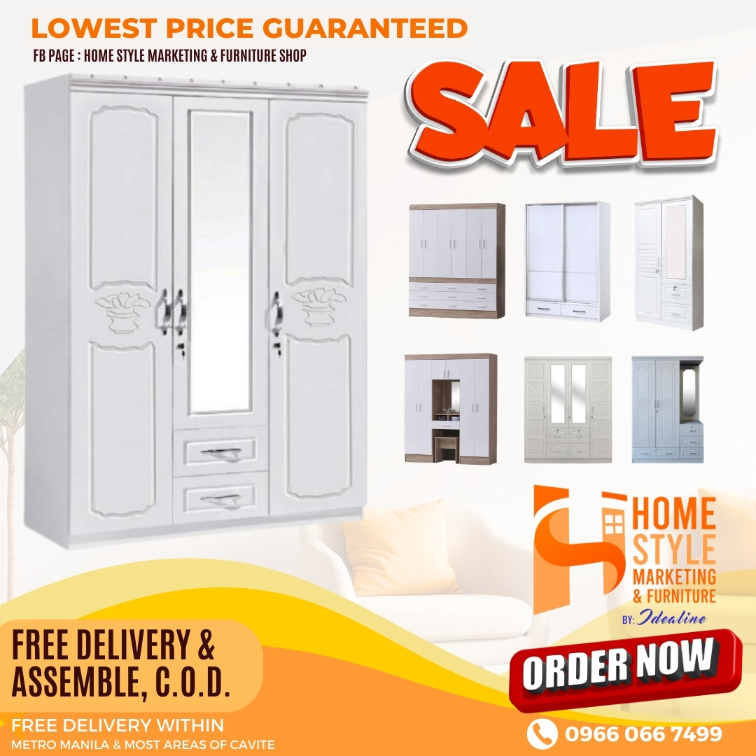 Home Style Marketing & Furniture Shop Facebook ad: WARDROBE ON SALE