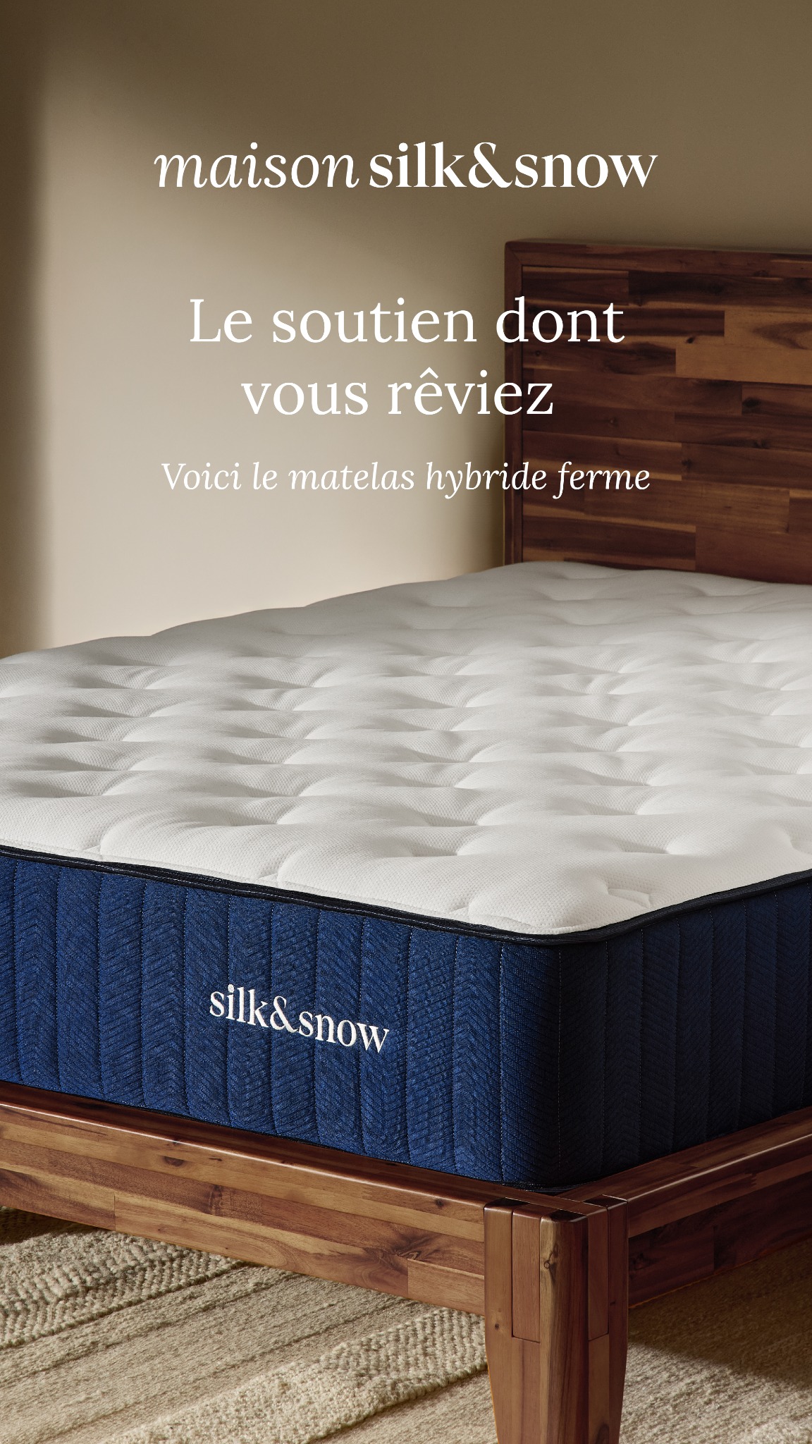 Maison Silk & Snow Facebook ad