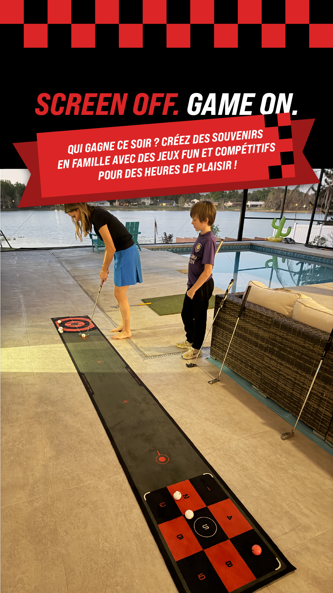Wellputt Golf Facebook ad