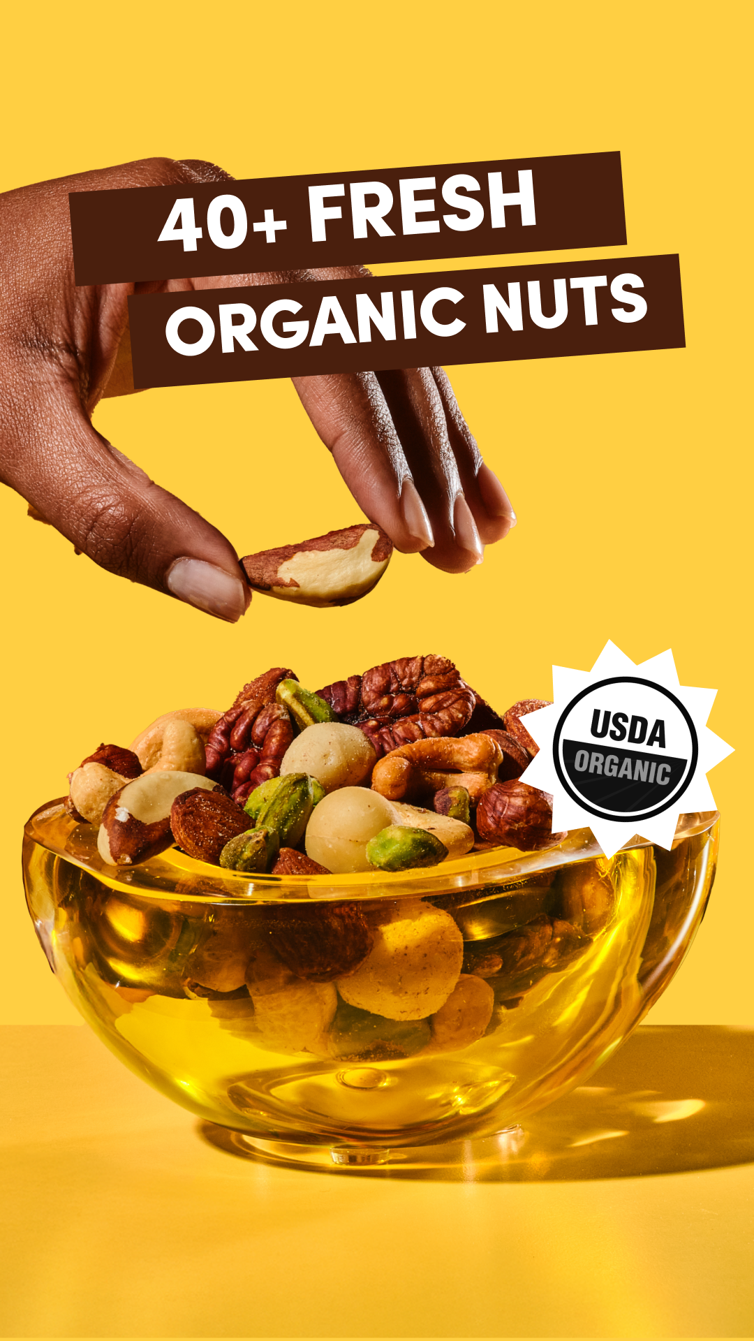 Nuts.com Facebook ad