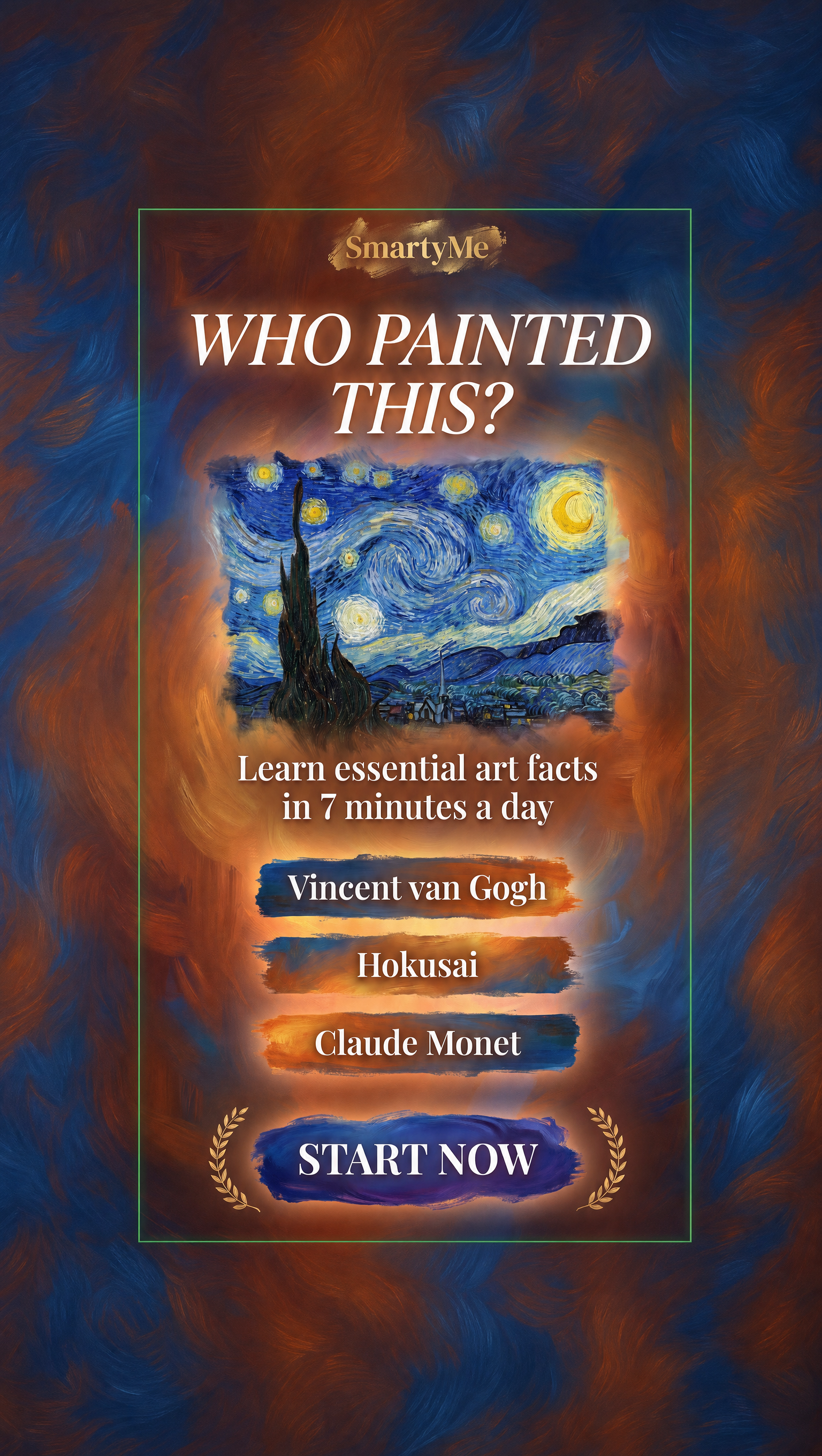 SmartyMe: Art & Ideas Vault Facebook ad