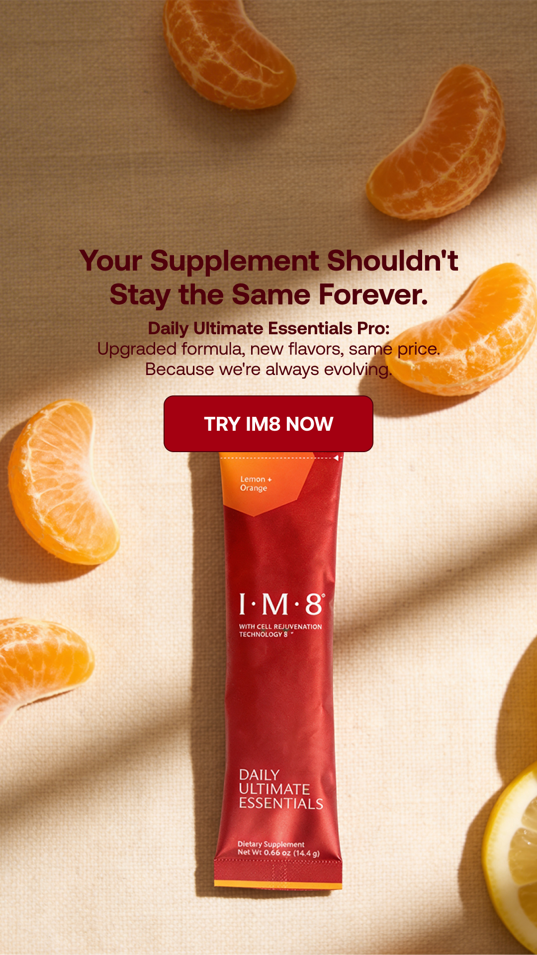 IM8 Health Facebook ad