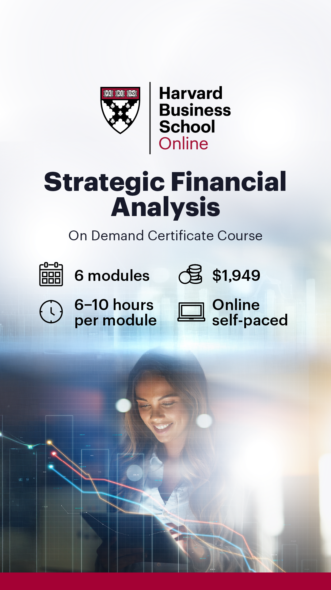 Harvard Business School Online Facebook ad