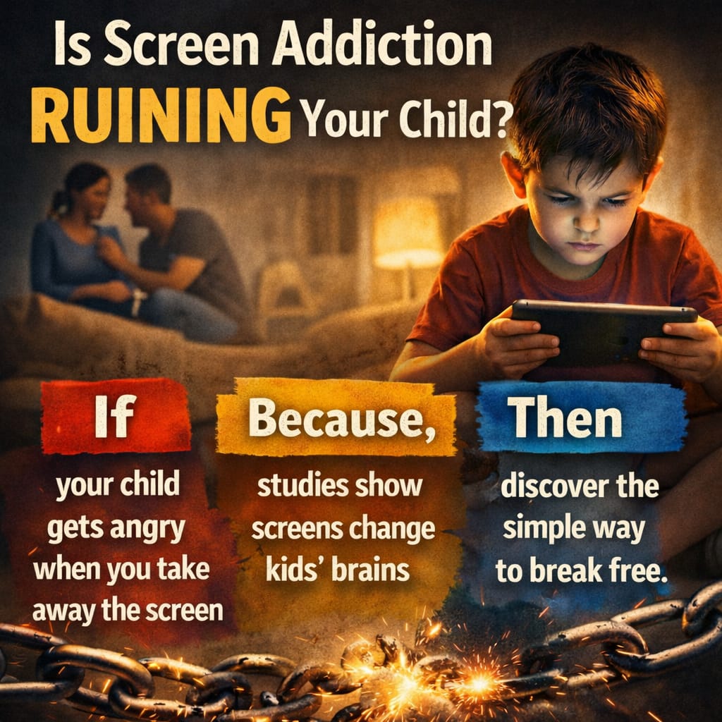 Parents in Control Facebook ad: Take Back Control From Screens