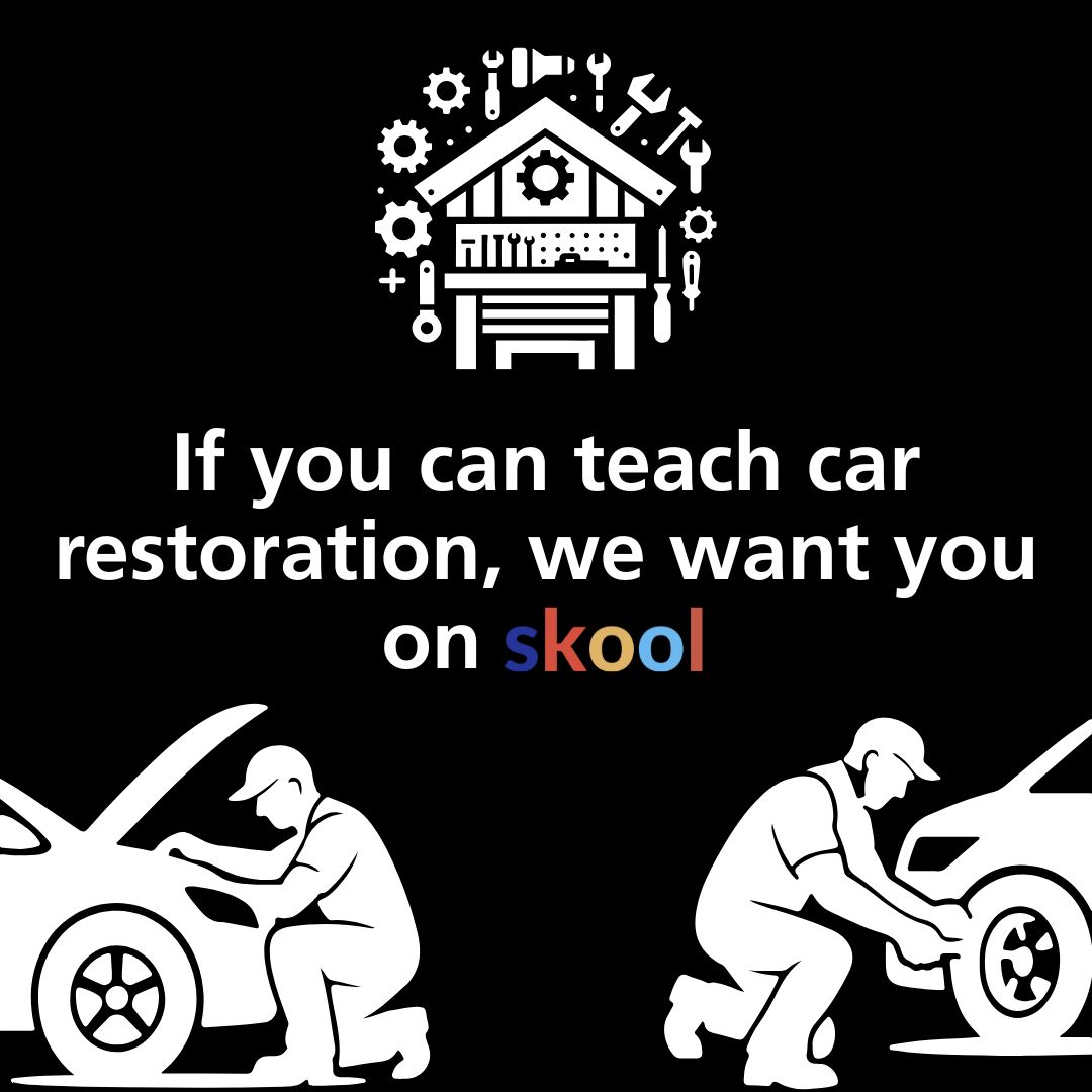 Skool Facebook ad
