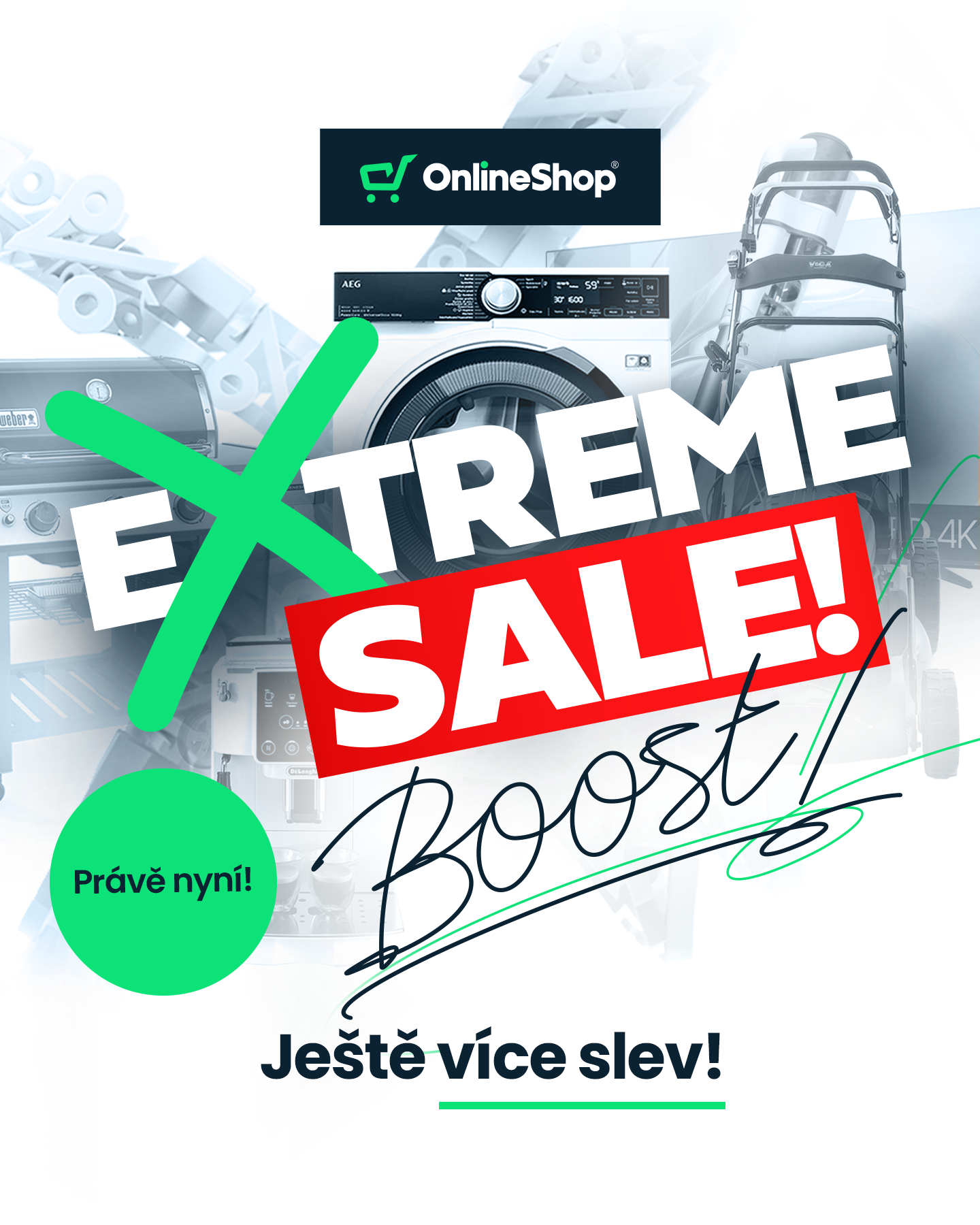 OnlineShop.cz Facebook ad