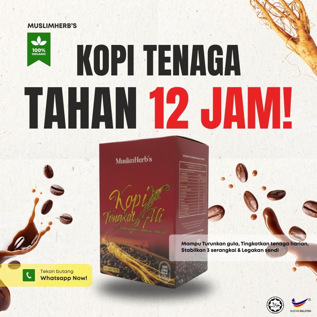 Ustaz HQ - Kopi Tongkat Ali Muslimherbs Facebook ad: [ TAK SAKIT KEPALA!