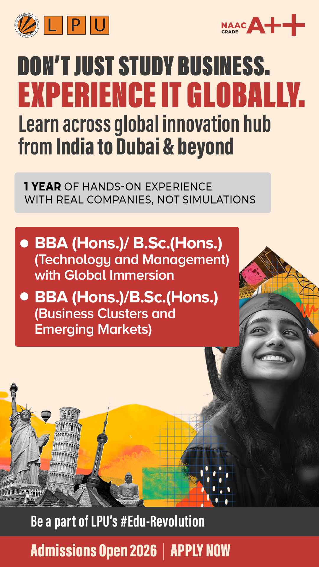 Lovely Professional University - LPU Facebook ad