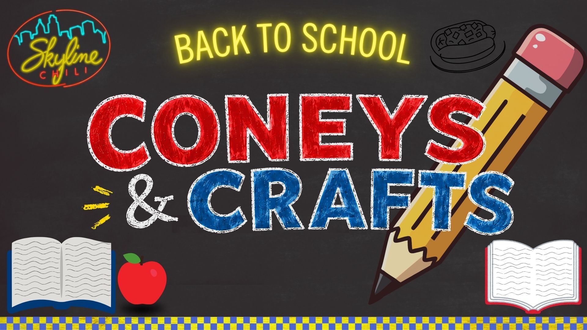 Skyline Chili Facebook ad: Coneys and Crafts - Pop Up Craft Show