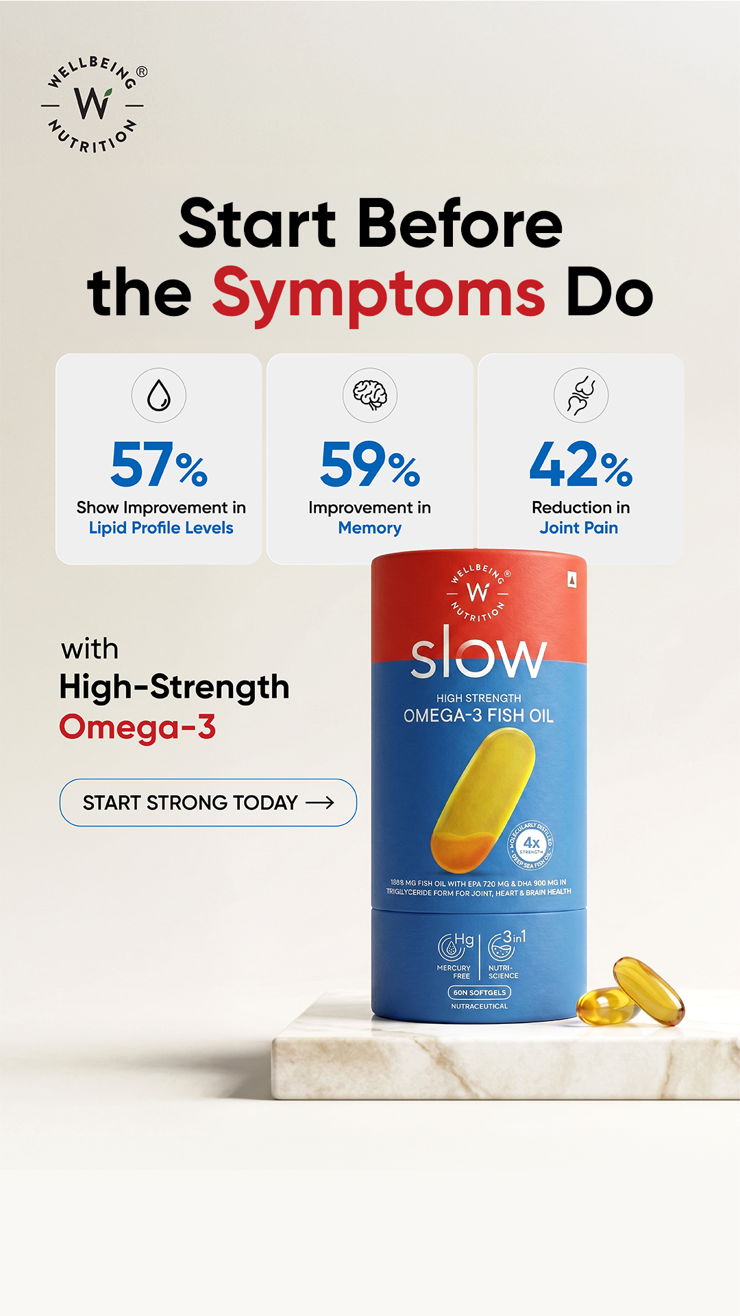 Wellbeing Nutrition Facebook ad