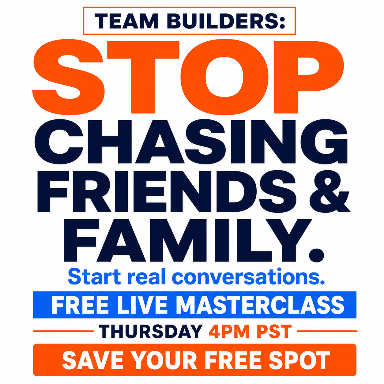 Attraction Marketing Facebook ad