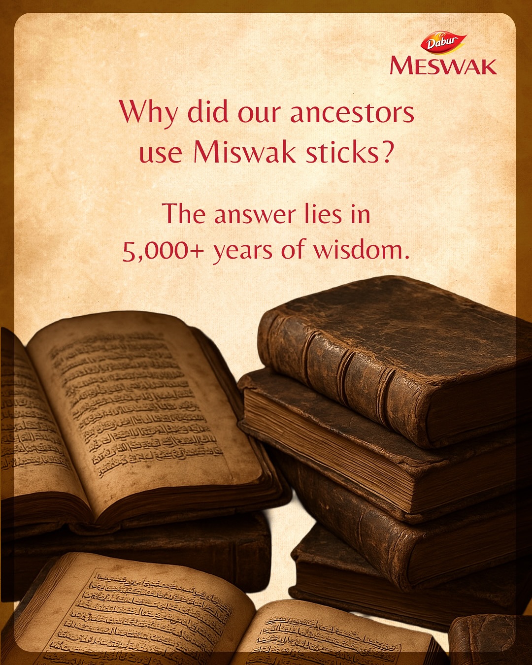 Dabur Meswak Facebook ad: For over 5,000 years, Miswak has been India’s…