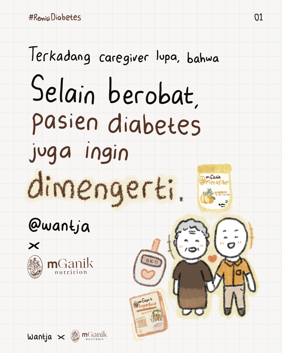 mGanik Metafiber Expert Diabetes Facebook ad