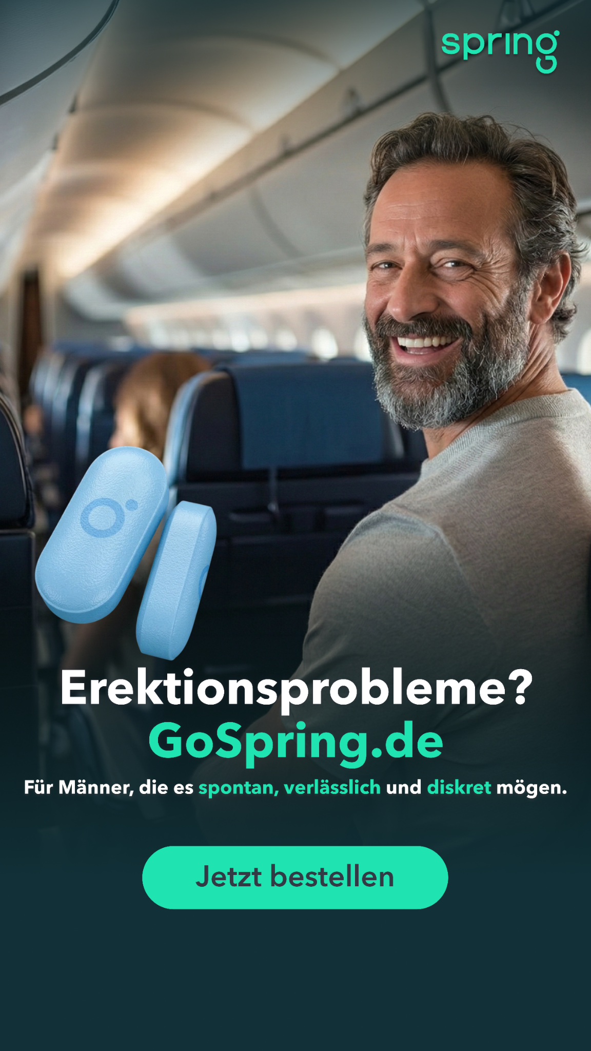 GoSpring Männergesundheit Deutschland  Facebook ad