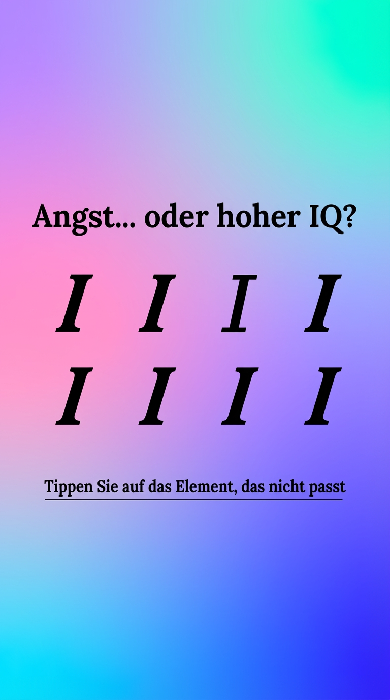 International IQ test Facebook ad