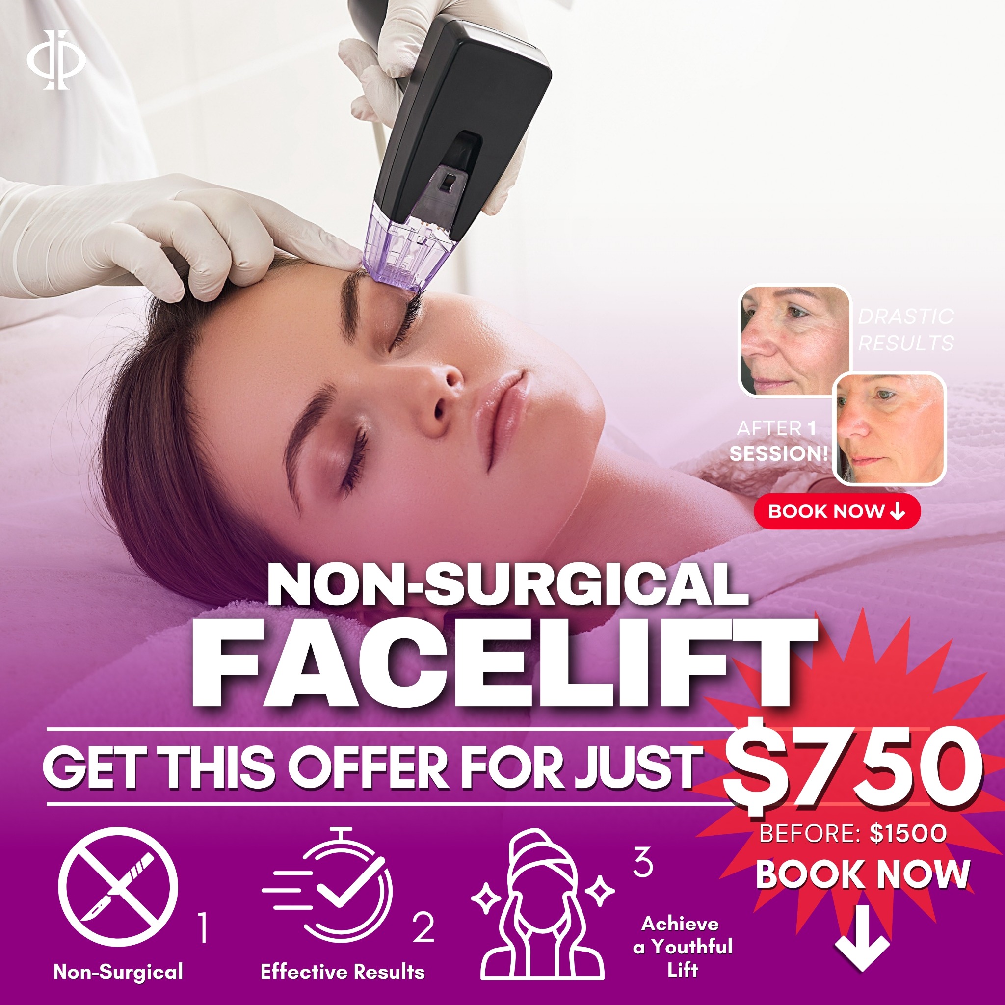 Dermphi Centre Facebook ad