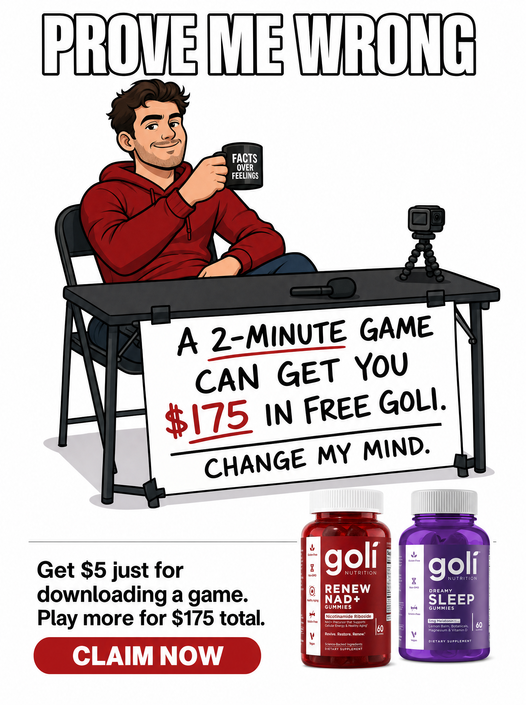 Girls by 10PM Curfew Facebook ad