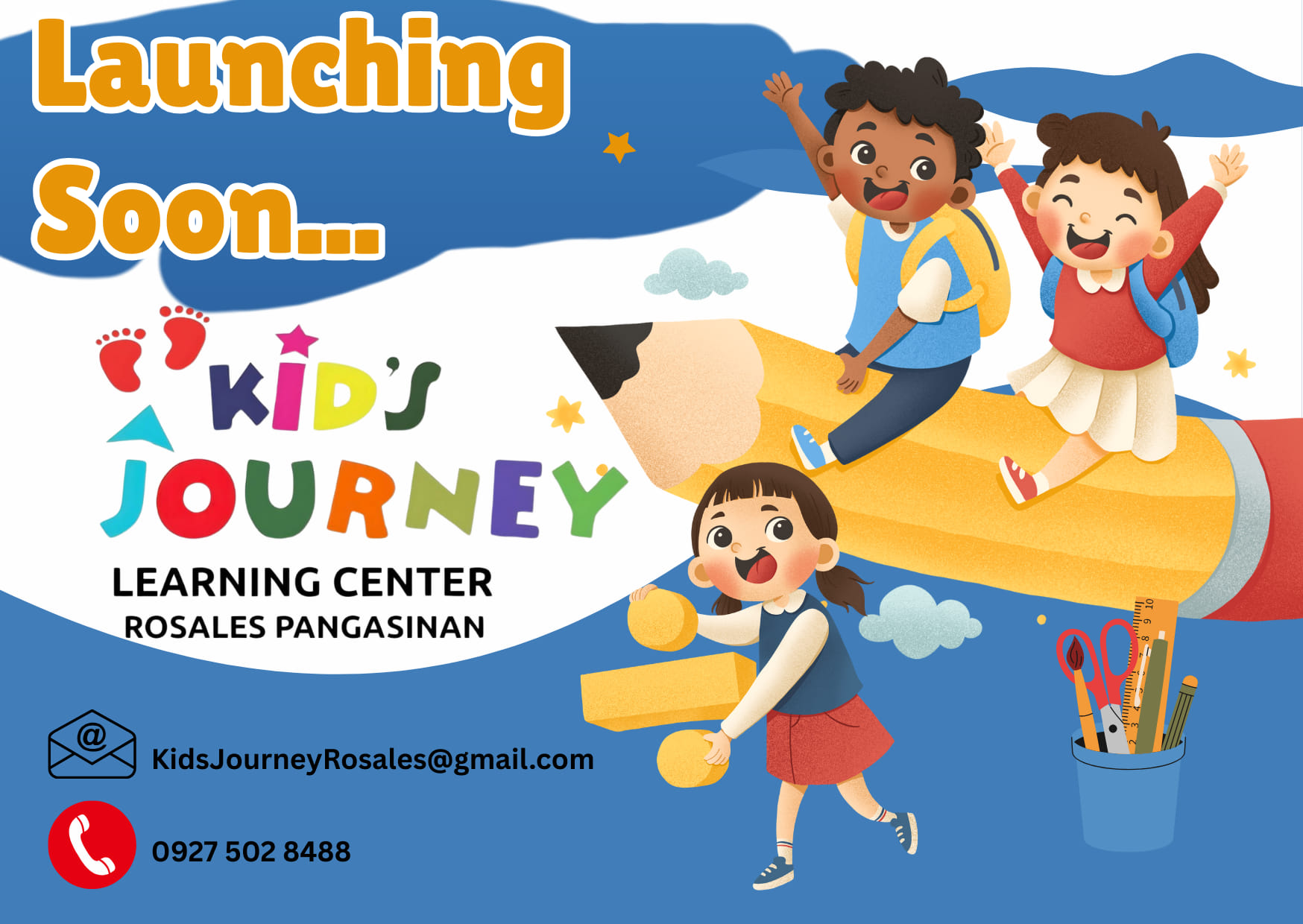 Kid’s Journey Learning Center - Rosales Pangasinan Facebook ad: GRAND OPENING ALERT!