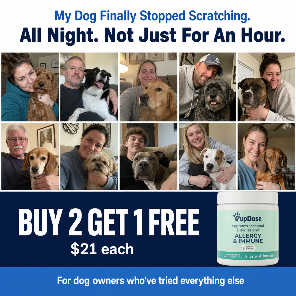 Proud Dog Parents Facebook ad: BUY 2 Get 1 FREE, Limited Time