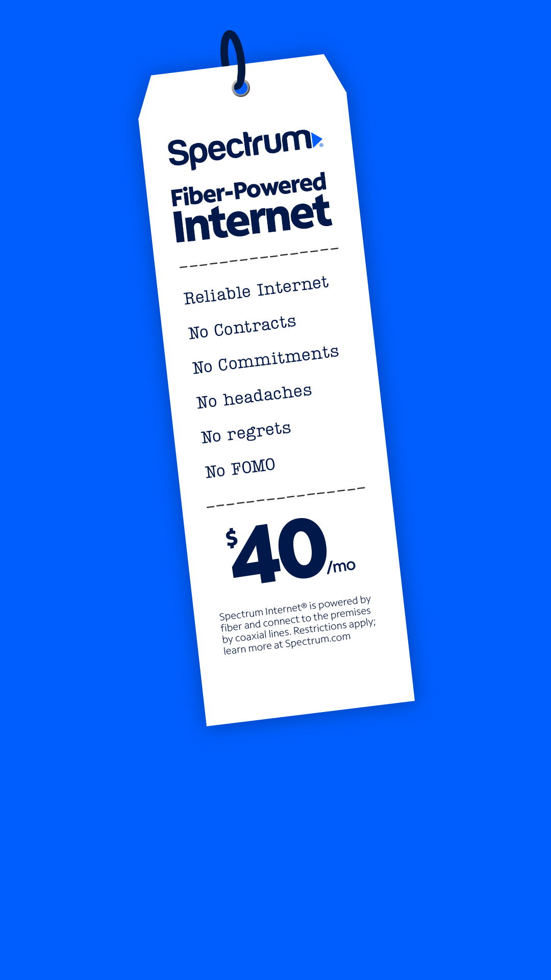 Spectrum Facebook ad