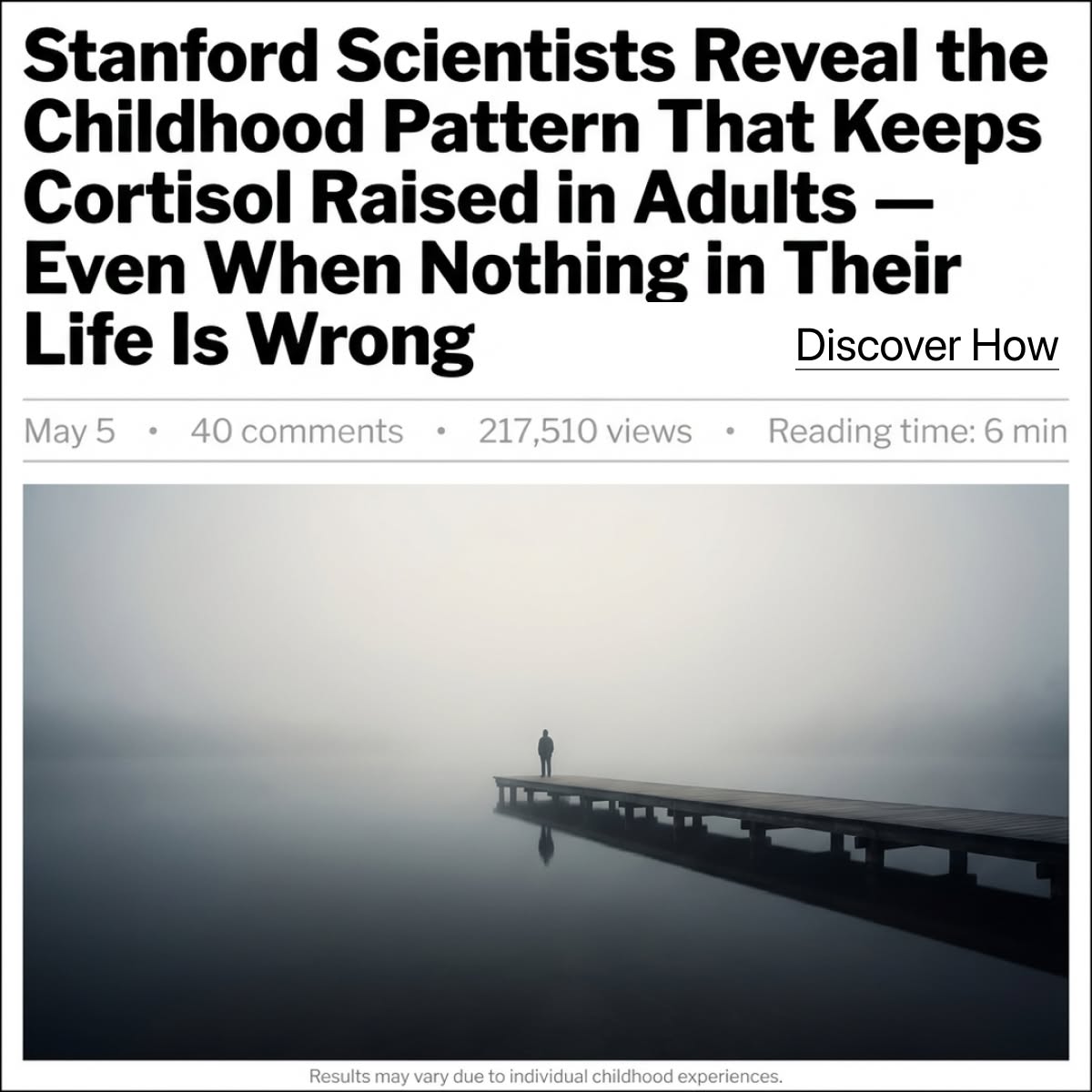 Health Post Daily Facebook ad: 127,400 adults discovered in 12 minutes what years of…