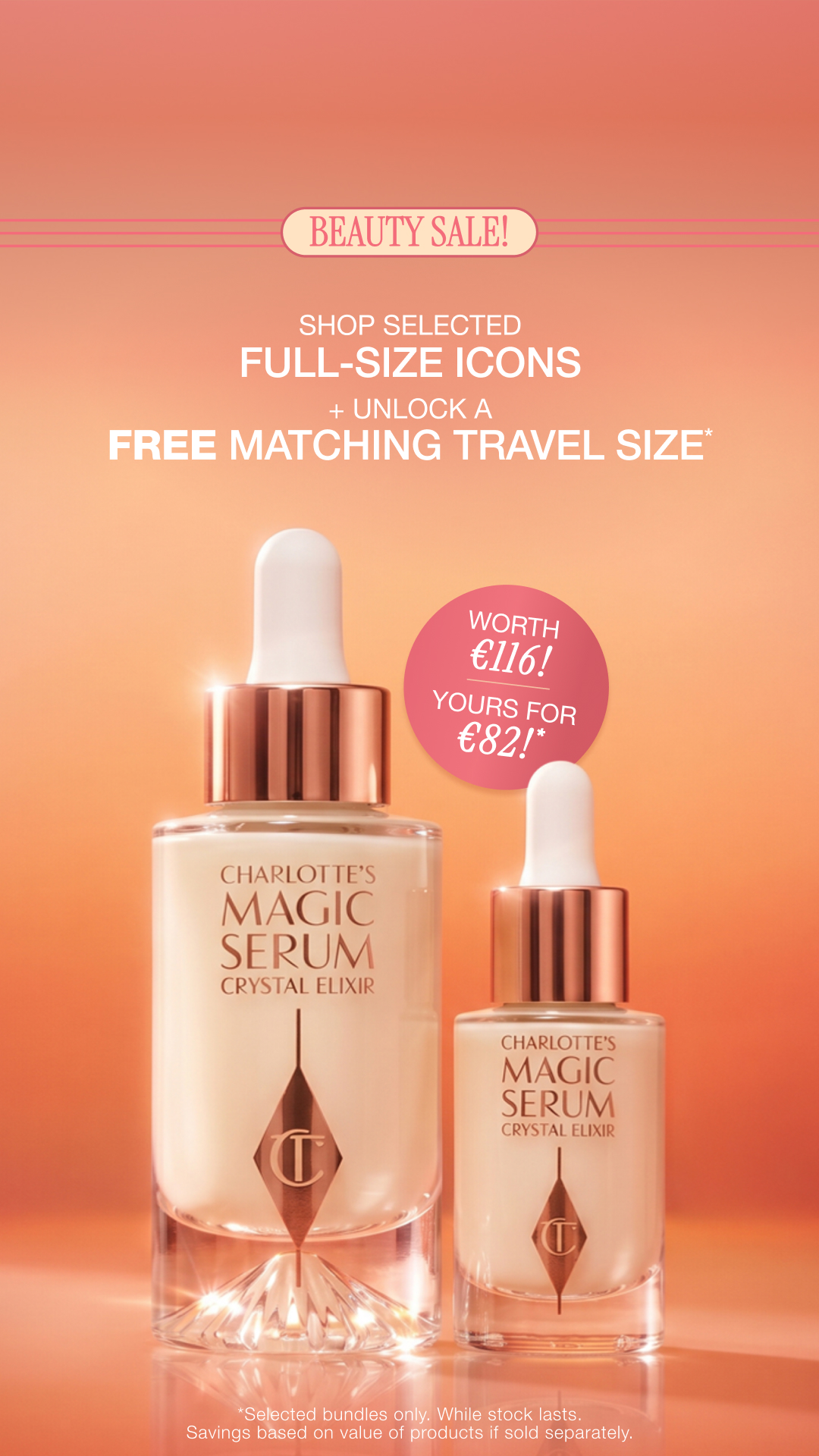 Charlotte Tilbury Skincare Facebook ad