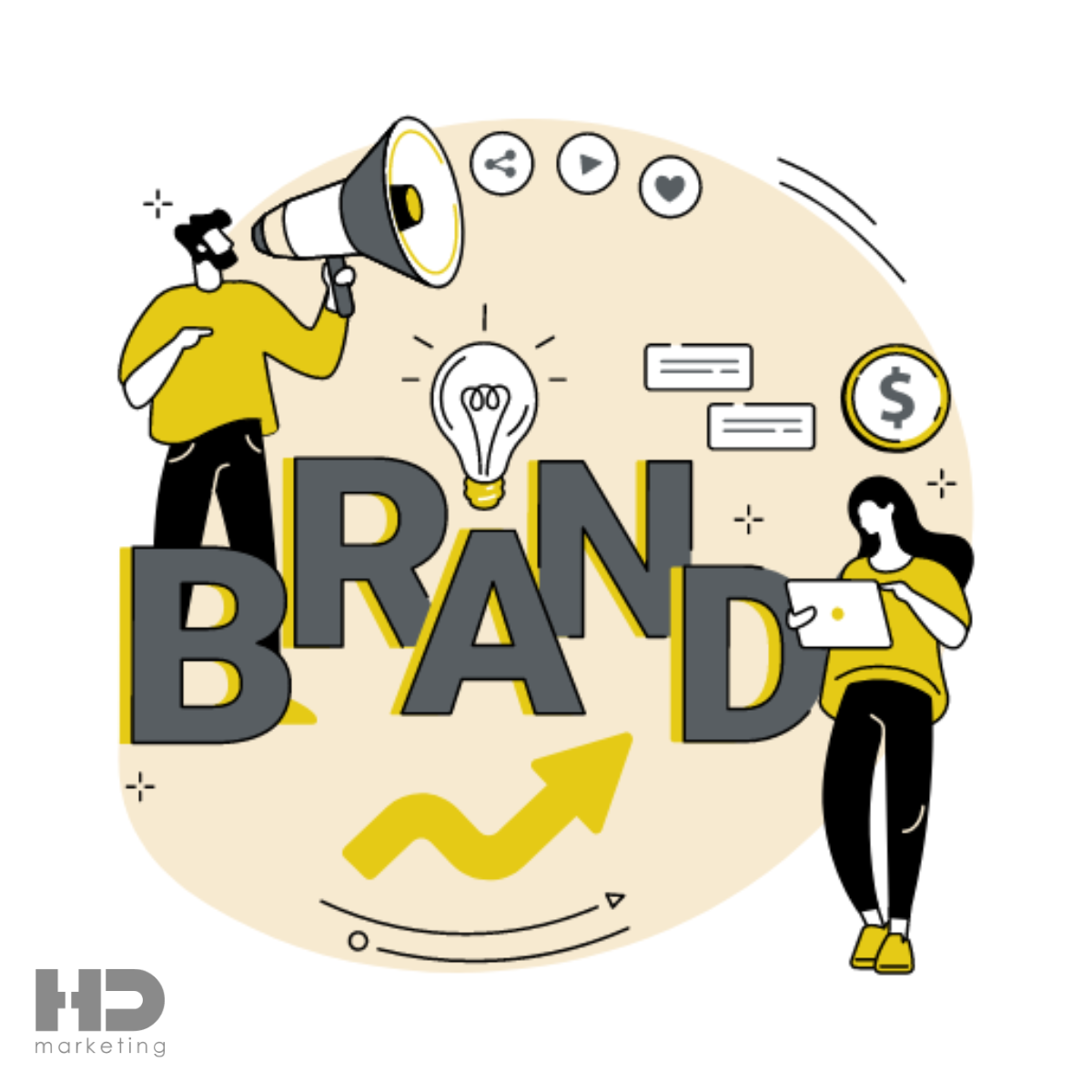 HD marketing Facebook ad
