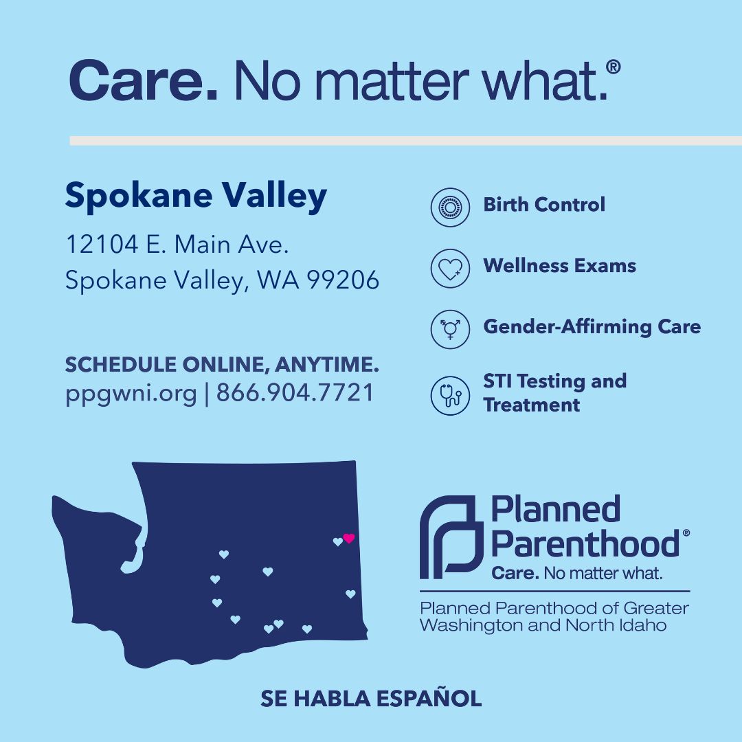 Planned Parenthood of Greater Washington and North Idaho Facebook ad