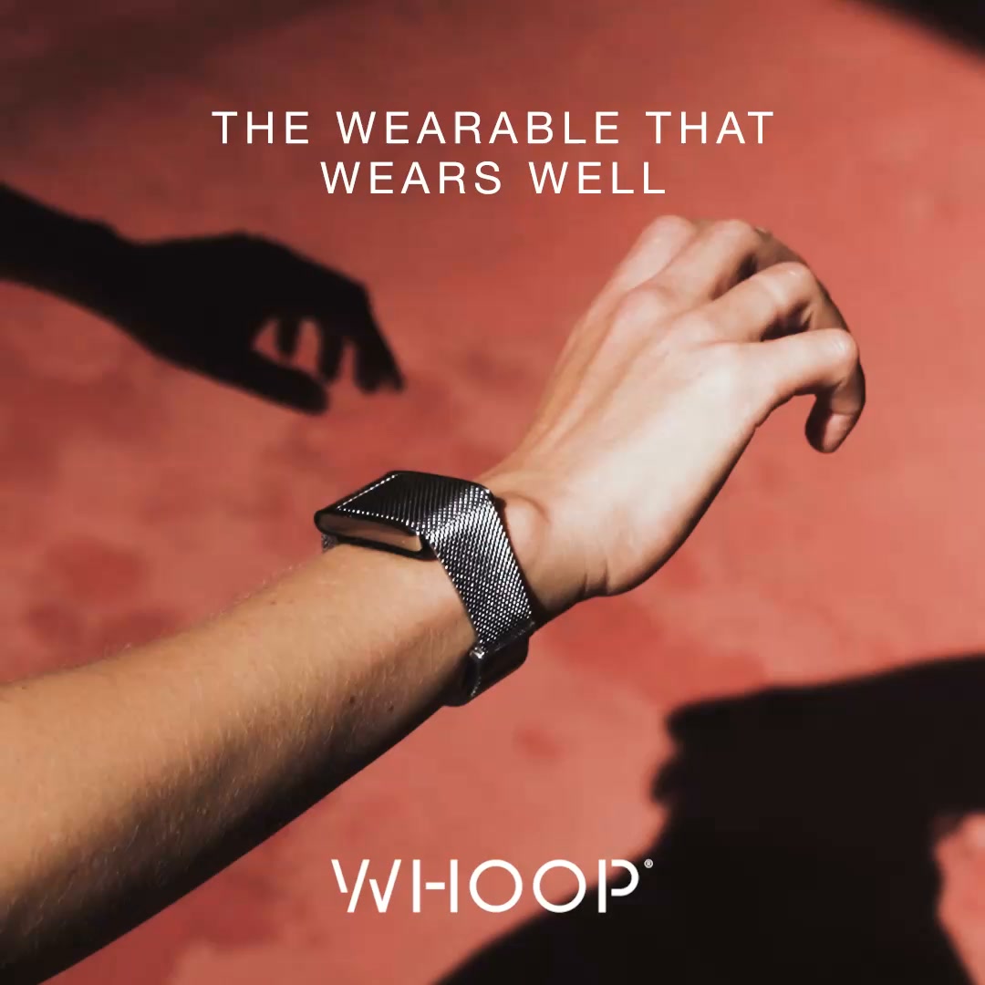 WHOOP Facebook ad: Discover WHOOP