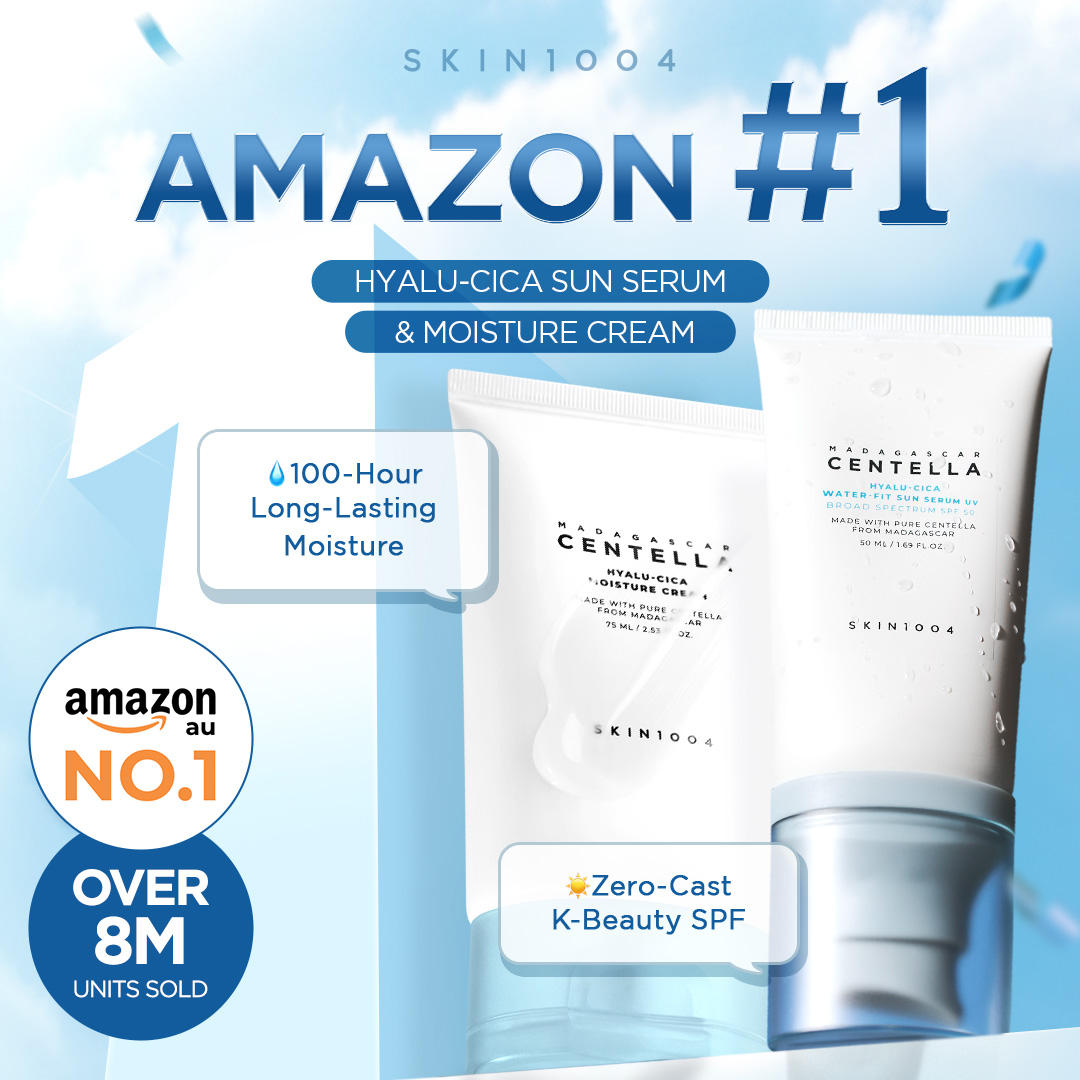 SKIN1004 Facebook ad: Amazon's #1 Moisture Duo
