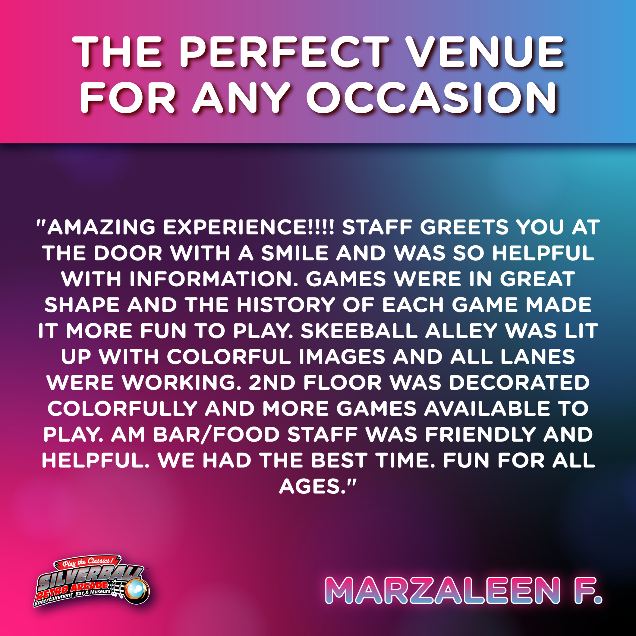 Silverball Retro Arcade - Delray Beach Facebook ad