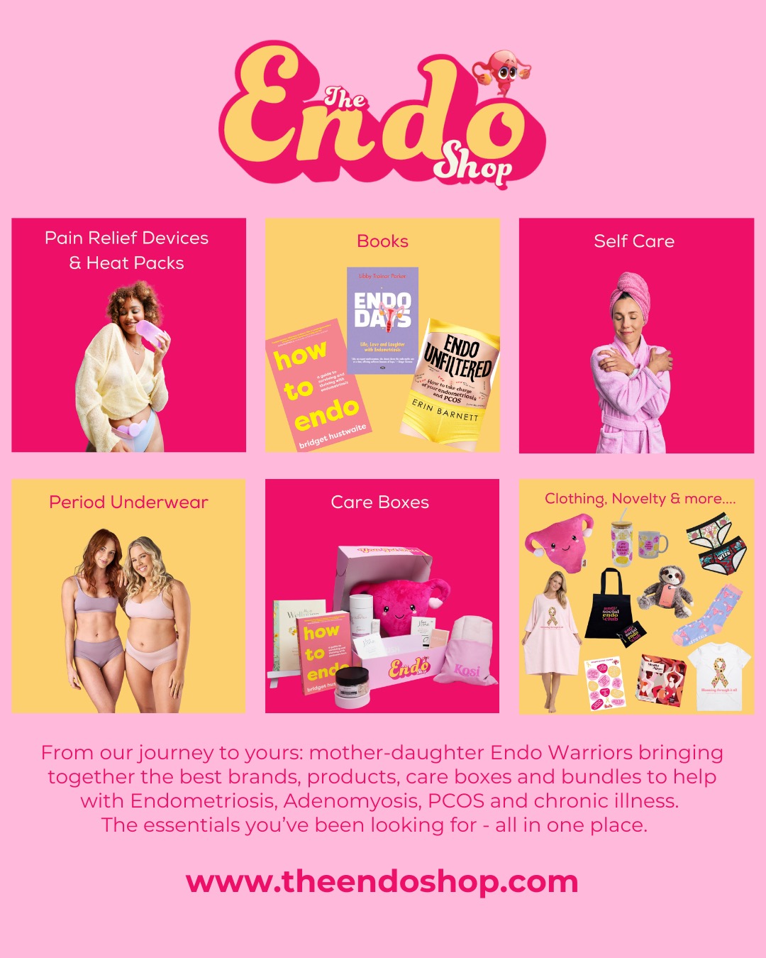 The Endo Shop Facebook ad: Hi there