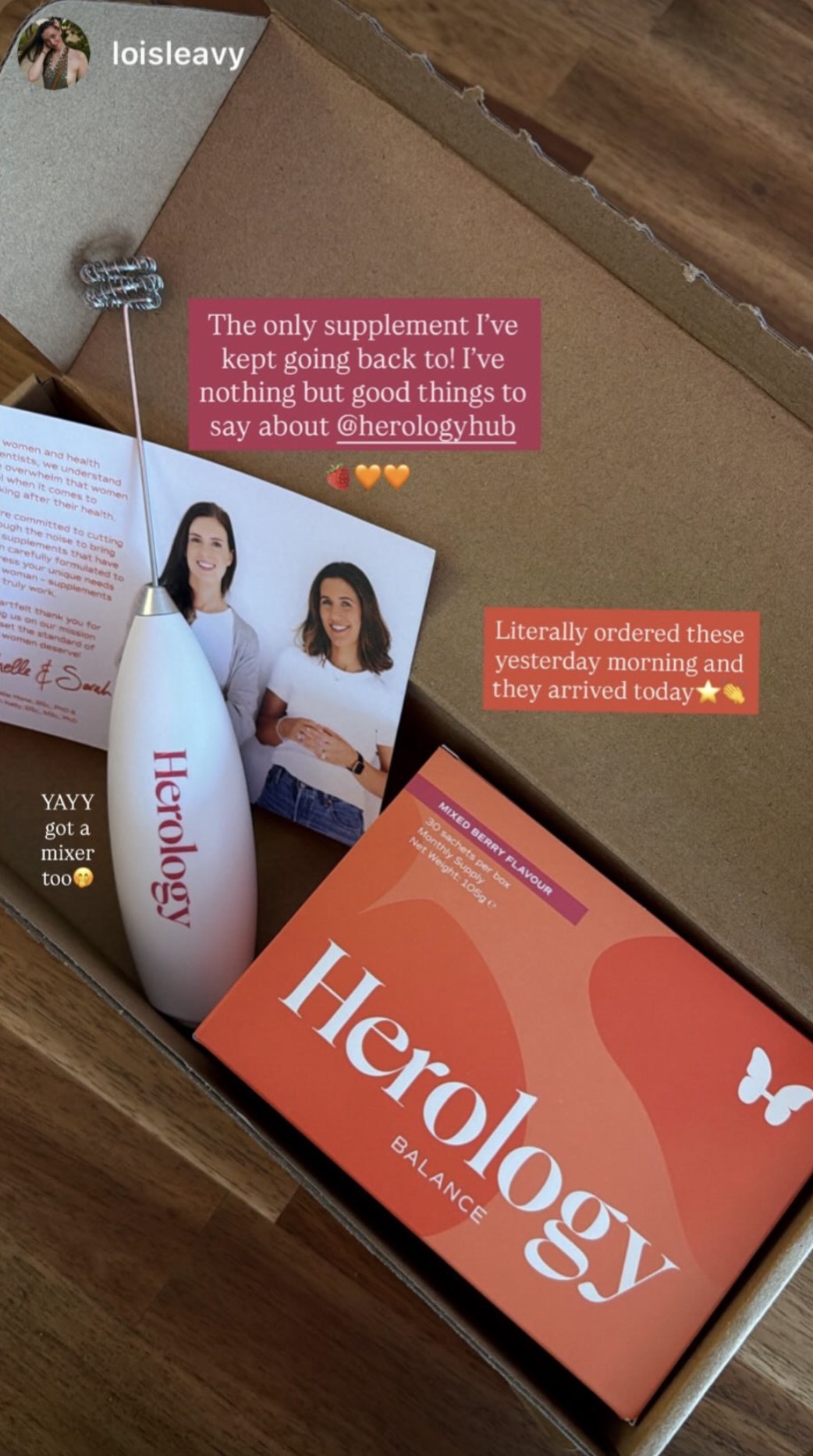 Herology Facebook ad
