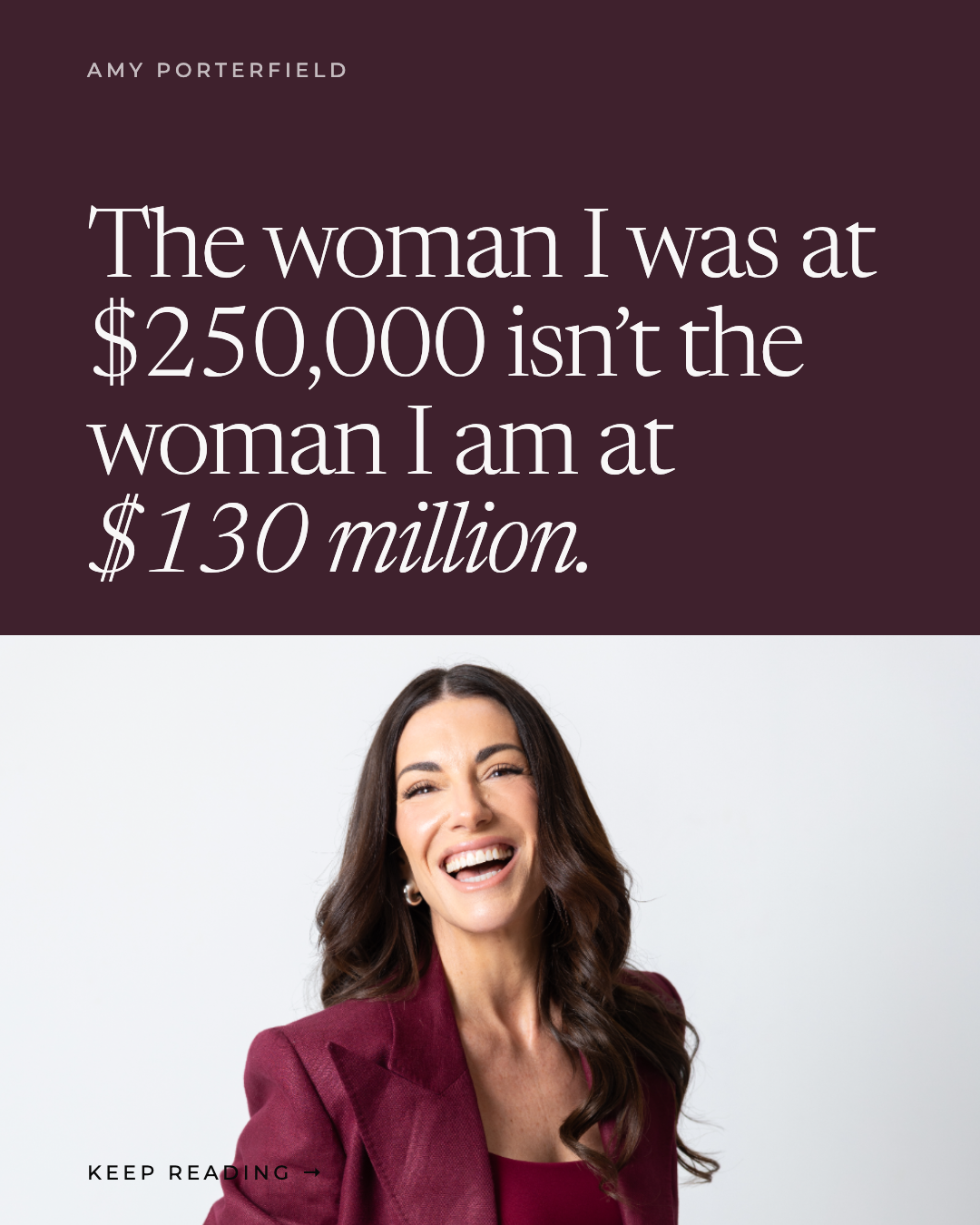 Amy Porterfield Facebook ad