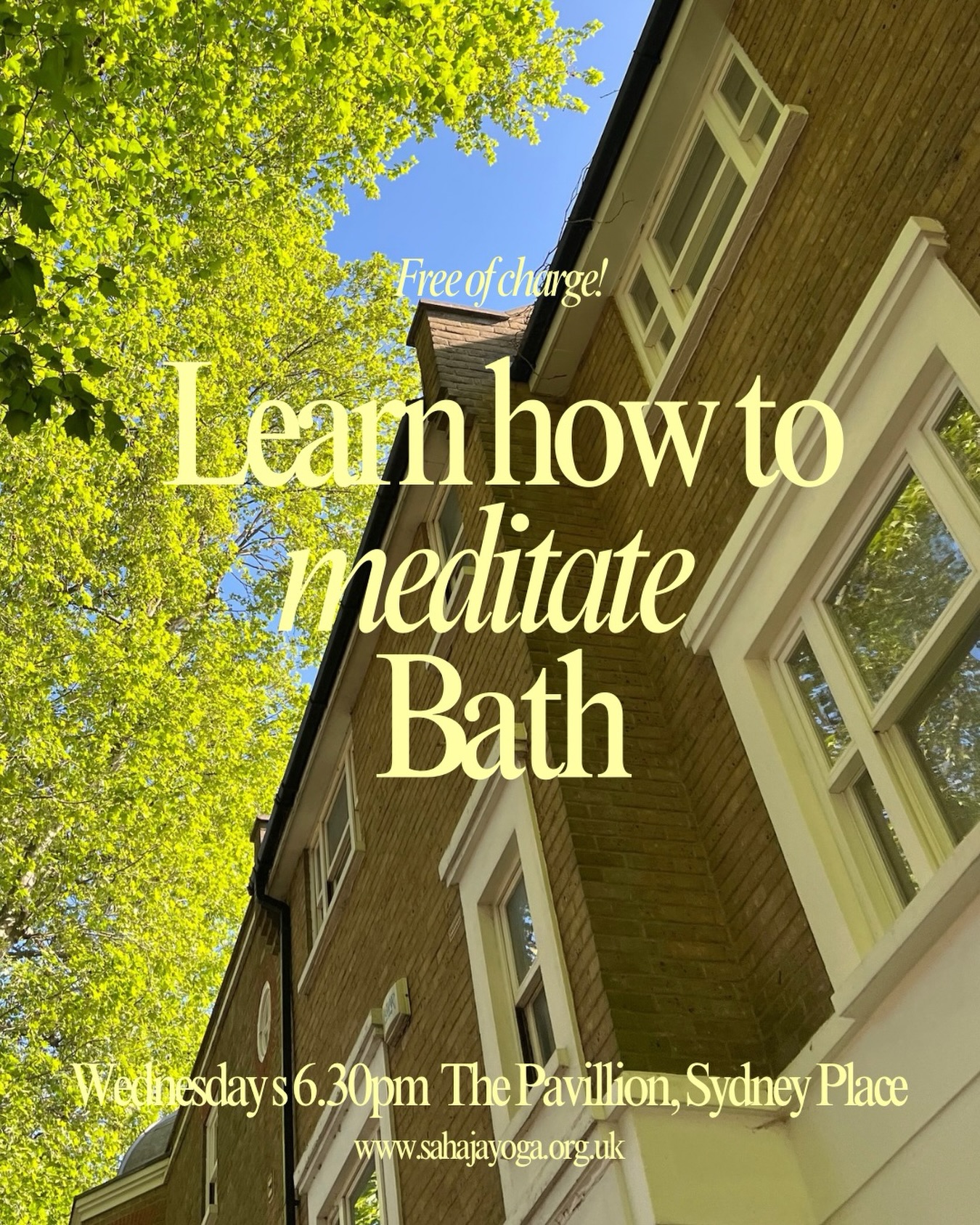 learntomeditateuk Facebook ad: New free meditation course starting 16 September!