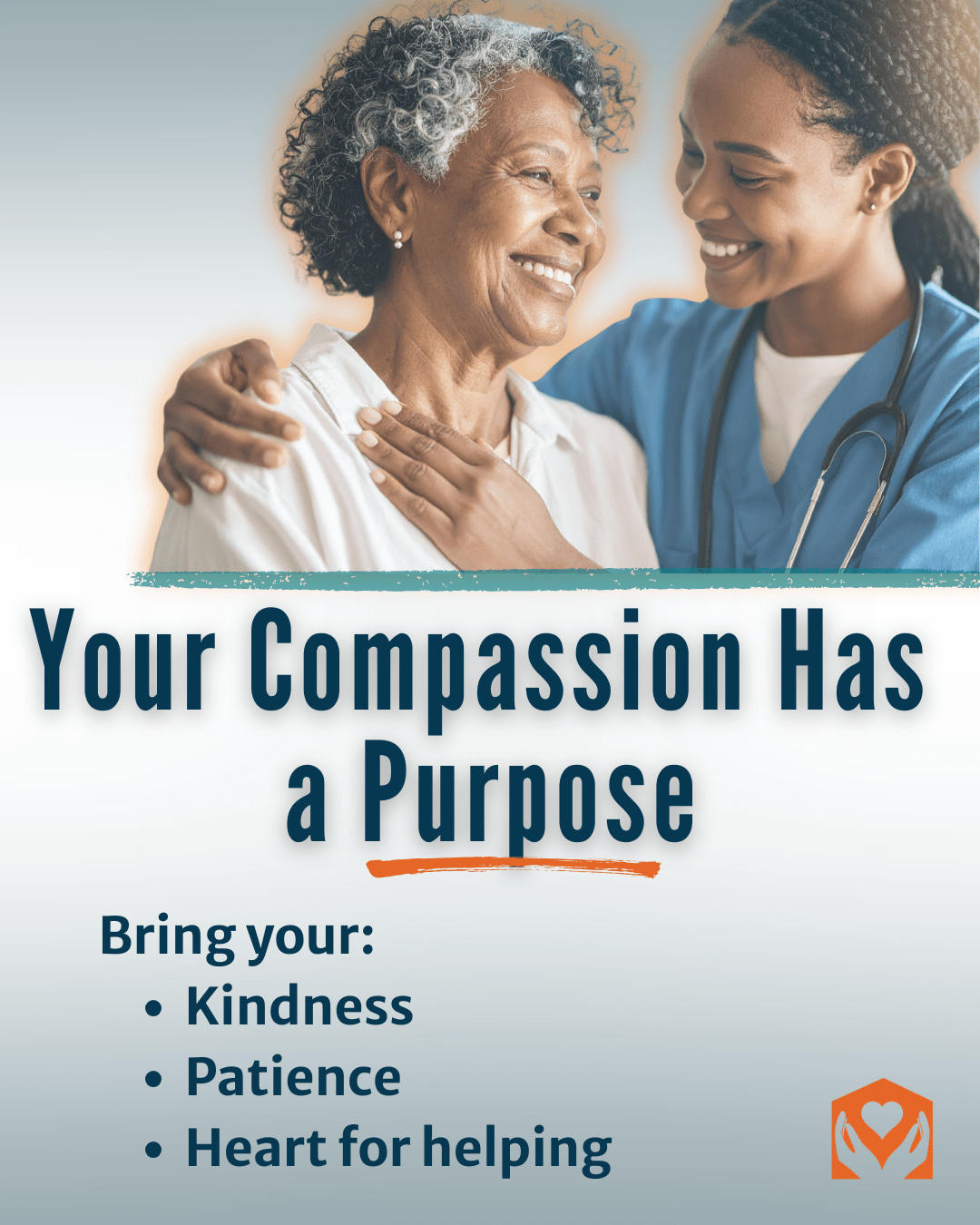 Right at Home Facebook ad: Make a difference as a caregiver