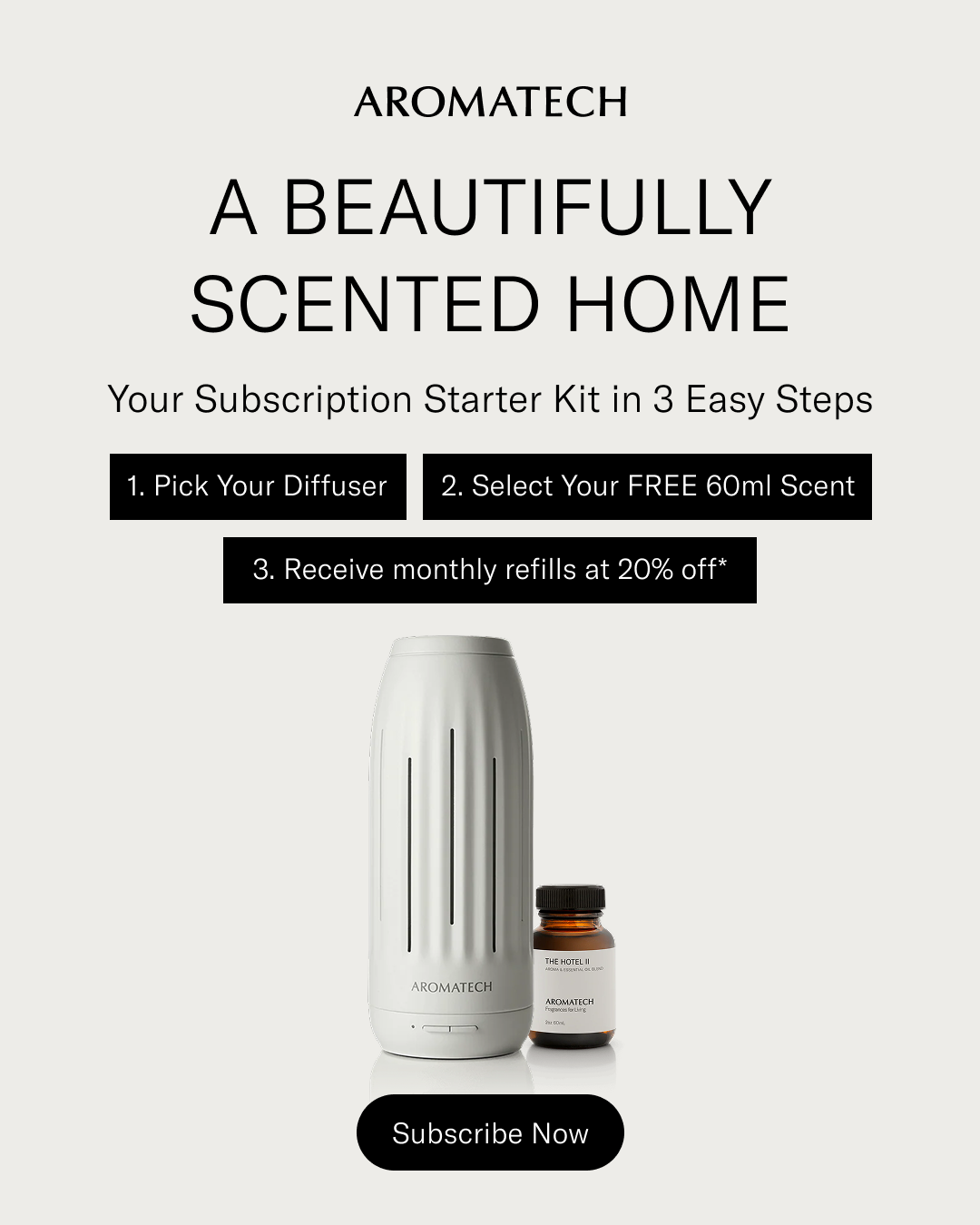 AromaTech Facebook ad