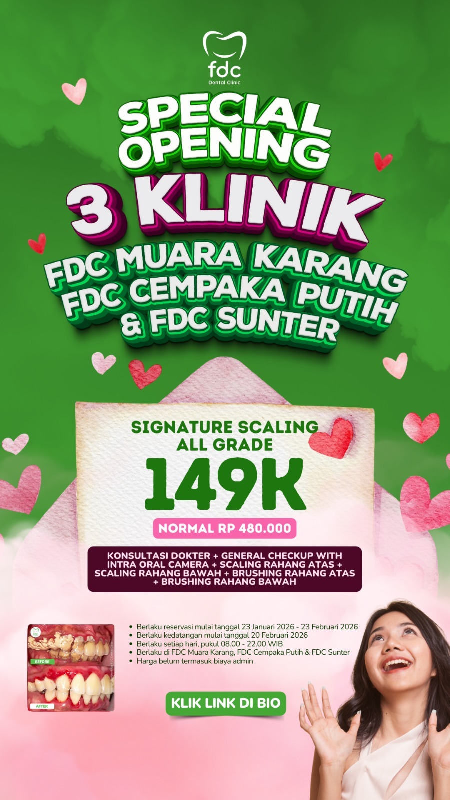 Klinik Gigi FDC Facebook ad