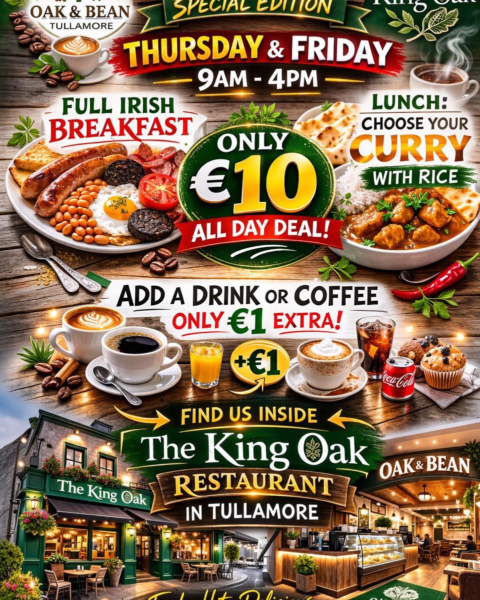 OAK & BEAN Facebook ad: OAK & BEAN, SPECIAL EDITION