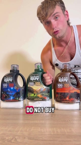 Clean Guy Facebook ad: They Smell SOOOO Legit