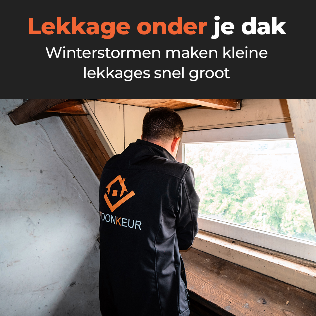 WoonKeur Facebook ad: Veel woningen hebben verborgen gebreken.