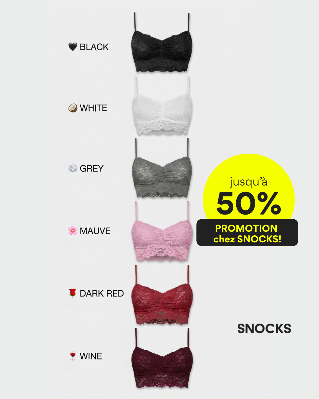 Snocks Facebook ad