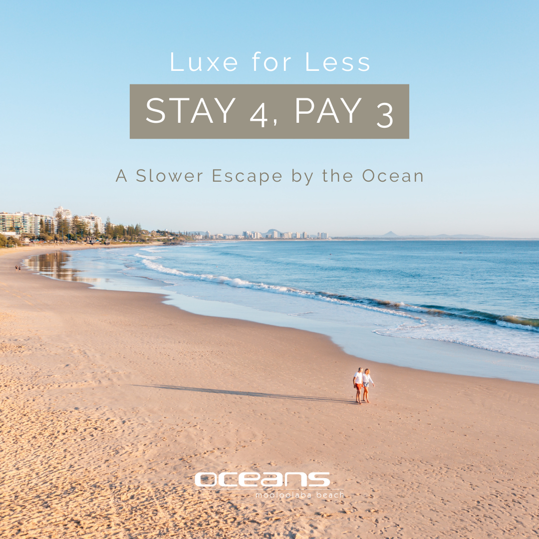 Oceans Mooloolaba Facebook ad: LUXE FOR LESS