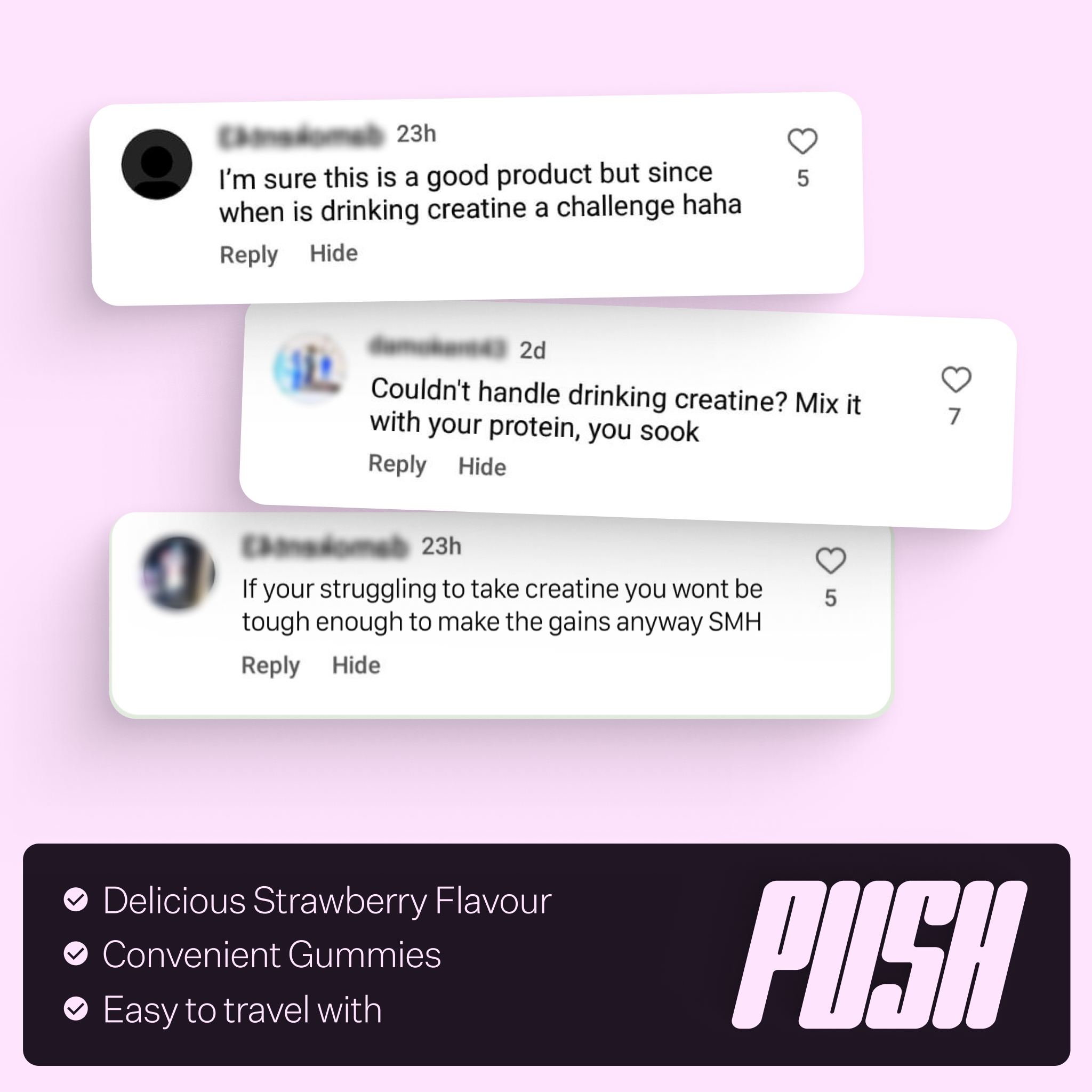 Push Gummies Facebook ad