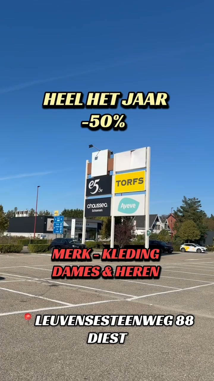 Web-Shop Outlet Facebook ad: Webshop-Outlet DIEST