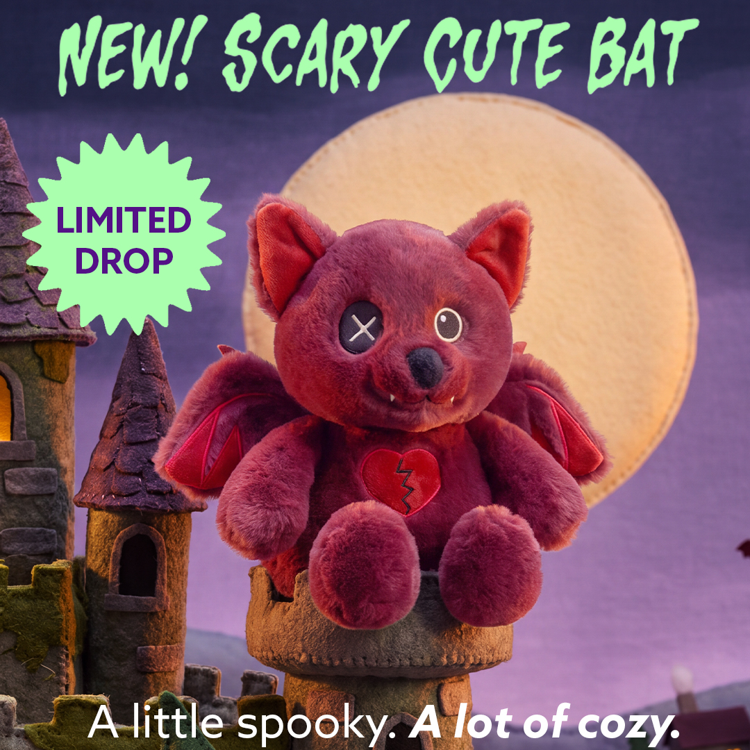 Warmies USA Facebook ad: Scary Cute. Seriously Cozy.